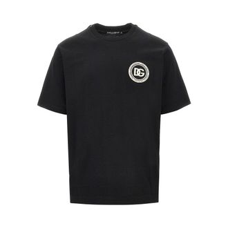 Dolce & Gabbana Logo patch T-shirt Man 46