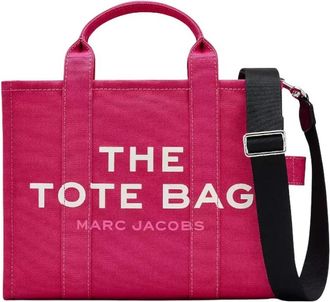 Marc Jacobs Canvas Medium Tote Bag - Dames - Shoppers - Roze - ONE Size - Katoen - Tassen