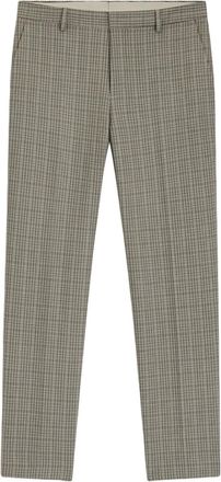 BOSS Peter checked-pattern trousers - Neutrals