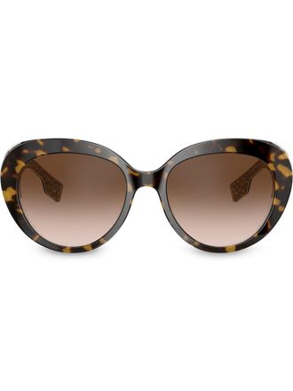 Burberry Sunglasses oversized sunglasses - women - Acetate - 54 - Brown