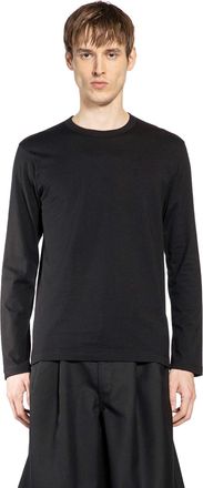 Comme Des Gar&ccedil;ons Cotton Jersey Long Sleeve T-Shirt