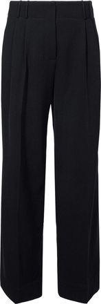 Proenza Schouler Uma Trousers - Womens - Virgin Wool/Polyamide/Elastane