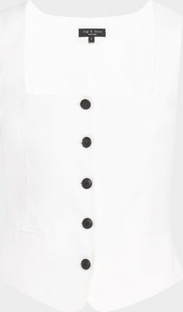 Rag & Bone Mariana Linen Vest