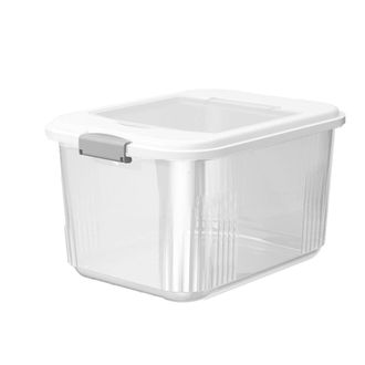 OEM Contenedor De Arroz Apilable, Herm&eacute;tico Y Transparente De Gran Capacidad