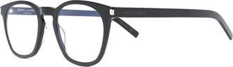 Saint Laurent Optisch montuur - unisex - Brillen - Zwart - 49 MM - Accessoires