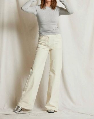 perfectwhitetee Emma Top In Heather Grey