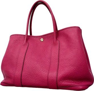 Herm&egrave;s Tosca Negonda Leather Tote Bag (Pre-Owned)