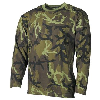 MFH Mens Long Sleeved T-Shirt Czech Woodland Size XXL