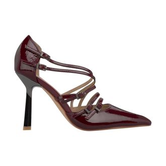 Alma En Pena Schoen met hak en gespsluiting - Dames - Pumps - Rood - 38 EU - Schoenen
