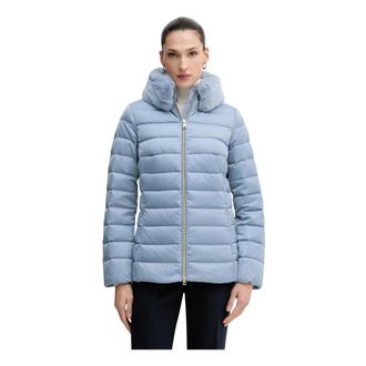 Geox Donsjassen - Dames - Gewatteerde jassen - Blauw - L - Jassen