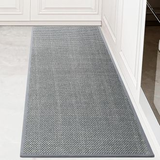 OEM Alfombrilla Para Fregadero De Cocina, 60 X 120 Cm, Estampado De Cuadr&iacute;cula, Antideslizante, Lavable, F&aacute;cil De Limpiar, Apta Para Pasillos, Lavaderos, 