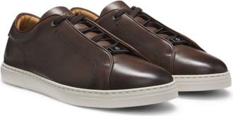BOSS Gary sneakers in brushed leather