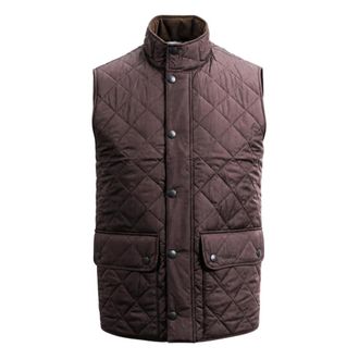 Barbour New Lowerdale Gilet - Heren - Bodywarmers - Bruin - S - Leer - Jassen