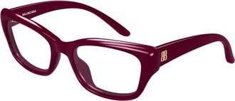 Balenciaga Brillen - Dames - Brillen - Rood - 54 MM - Accessoires
