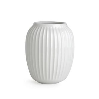 K&auml;hler Hammersh&oslash;i Vase, H 21 cm / weiss
