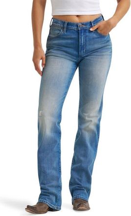 Wrangler Western Straight Leg Jeans in Driftwood Dusk at Nordstrom, Size 30