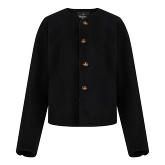Vivienne Westwood Alex Cardigan - Dames - Truien - Zwart - Maat: M Wol