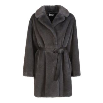 P.A.R.O.S.H. P.a.r.o.s.h., Jassen, Dames, Grijs, S, Polyester, Pulse Coat