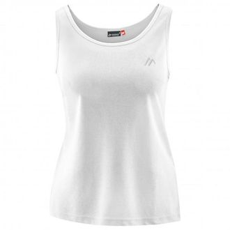 Maier Sports Petra Tank Top f&uuml;r Damen | wei&szlig;/grau
