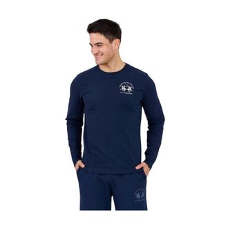 La Martina Magliette a maniche lunghe - - Tops - Uomo - Blu - XL