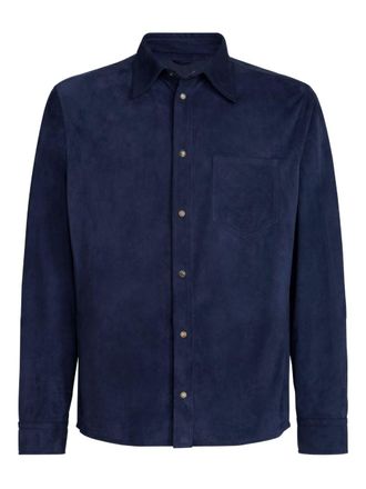 Brunello Cucinelli Brunello Cucinelli Leather Shirt