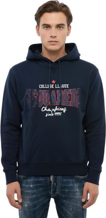 Dsquared2 Dark Navy Logo Hoodie