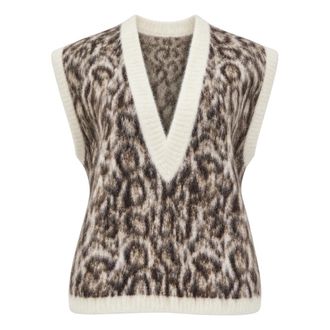 PDR Phisique Du Role Gilet in Lana - - Knitwear - Donna - Beige - XL
