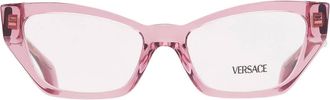 Versace Demo Cat Eye Ladies Eyeglasses VE3373U 5516 52