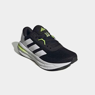 adidas Laufschuh ADIDAS PERFORMANCE GALAXY 7, Herren, Gr. 42,5, cschwarz, ftwwht, sslime, Synthetik, Textil, Schuhe Laufschuh