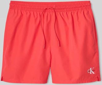 Calvin Klein Underwear Badeshorts mit Logo Detail in Koralle, Gr&ouml;&szlig;e XXL