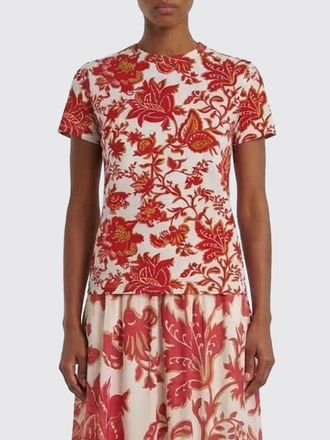 Etro T-shirt girocollo Etro in cotone con stampa Paisley
