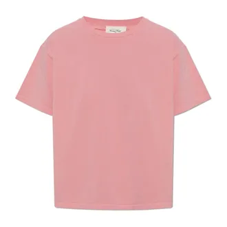 American Vintage Tops, Dames, Roze, L, Katoen, T-shirt met ronde hals