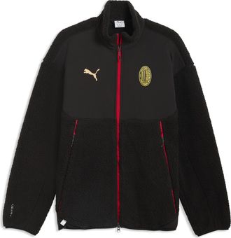 Puma Giacca in sherpa AC Milan PUMATECH Soft Tech da uomo, Accessori, Nero, XS