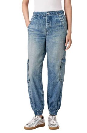 AllSaints Selma Cargo Jeans in Illusion Indigo at Nordstrom, Size 10 Us