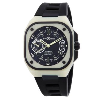 Bell & Ross BR-X5 Automatic Black Dial Mens Watch BRX5RLUMTCSRB