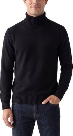 N.Peal N. PEAL Chunky 100% Cashmere Roll Neck Sweater