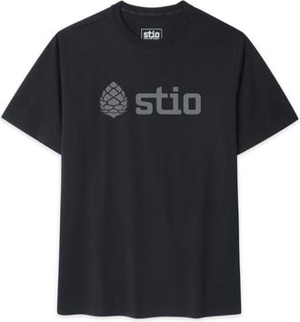 Stio | Unisex Logo Tee Shirt, Size Extra Large in Abyss