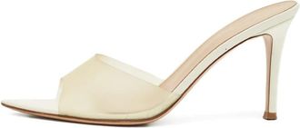 Gianvito Rossi Sandali Elle con tacco - Bianco
