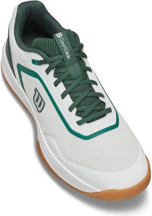 Wilson CourtGlide Tennis Shoe in White/sycamore/gum at Nordstrom, Size 11.5