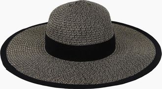 Regatta Womens Regatta Womens/Ladies Straw Sun Hat - Black - Size: S-M