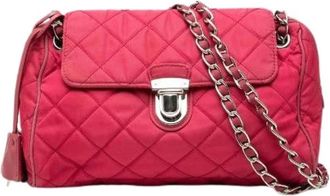 Prada Borsa a tracolla in nylon Pre-owned - - Pre-owned - Donna - Rosso - ONE SIZE