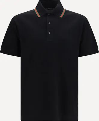 Gucci Polo in jersey di cotone piqu&eacute; Man M