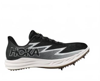 Hoka One One Mens Crescendo Md Spike Shoes In Black/white