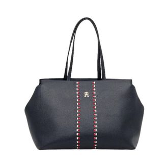 Tommy Hilfiger Tote Bags, female, Blue, Size: ONE SIZE Bags