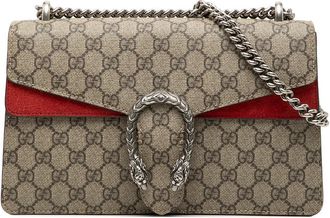 Gucci Pre-owned Gucci Medium GG Supreme Dionysus Shoulder Bag 400249 493075