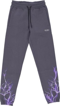Phobia Archive Lightning Pants - Heren - Sweatpants - Paars - XS - Katoen - Broeken