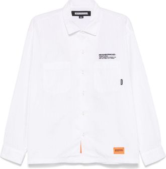 Neighborhood Camicia Cordlane Work - Bianco