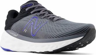 New Balance Mens 840 More Sneakers In Castlerock With Marine Blue And Black