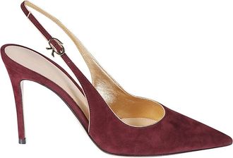 Gianvito Rossi Dames, Schoenen, Bruin, Maat: 36 EU Leer