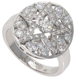 Chanel White Gold (18K) Band Ring (Pre-Owned)